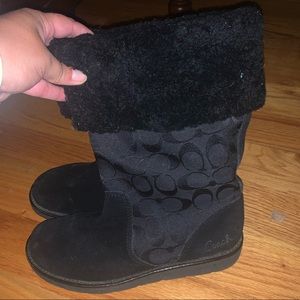 Coach winter boots